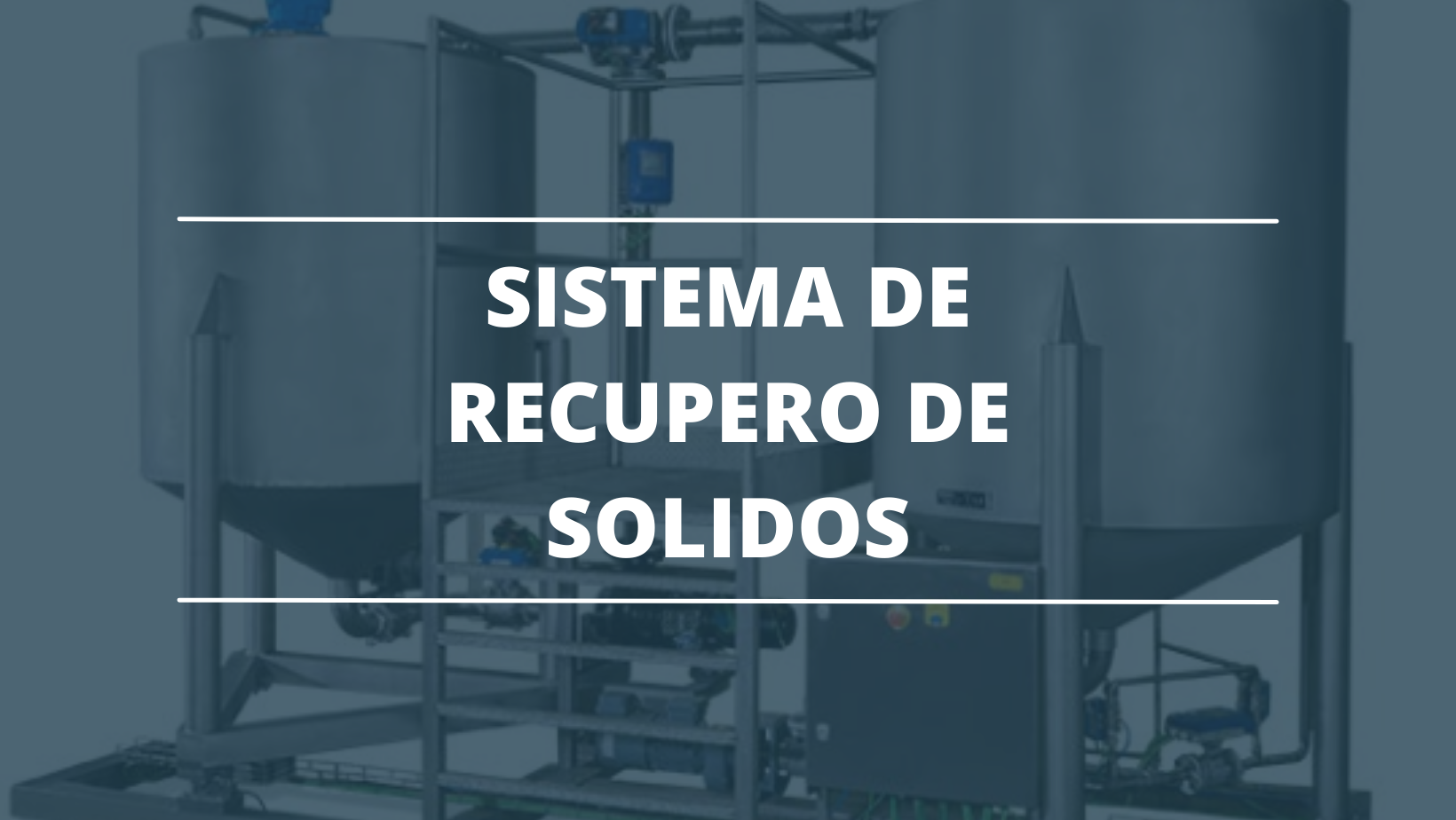 Solids recovery system